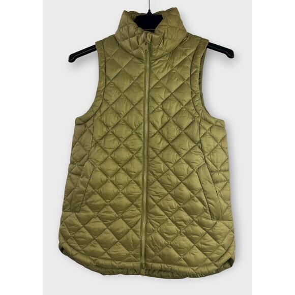 Athleta Whisper Featherless Vest Diamond Quilted Puffer Full Zip Women's Small - Picture 12 of 13